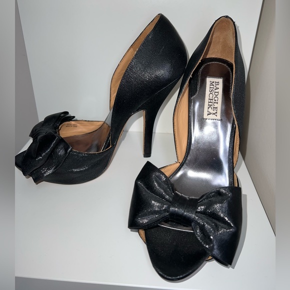 Badgley Mischka black heels - Picture 2 of 9